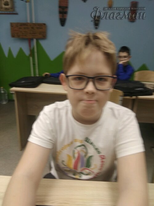 Занятиях в детском клубе «Флагман»